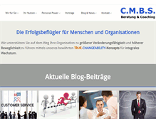 Tablet Screenshot of cmbs.de